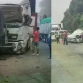 Captura de video del lugar del accidente.