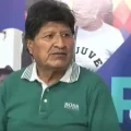 Evo Morales, líder cocalero.