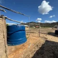 Tanque de agua sin usar en la comunidad Bem Viver, Raposa Serra do Sol, Roraima.