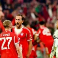 El Bayern celebrando uno de sus goles ante el Real Madrid en el Allianz Arena.