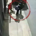 Captura de video del accidente en la avenida 9 de Abril, La Paz.