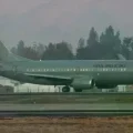 Uno de los aviones Boeing 737 de la Fuerza Aérea de Chile (FACh).