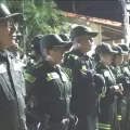 Más de mil efectivos policiales realizan controles durante la jornada electoral.