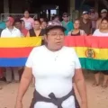 Pobladores rechazan la segunda vuelta en el Beni.