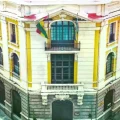 El edificio de la Cancillería de Bolivia en La Paz.