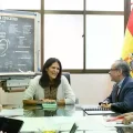Reunión entre el representante del Banco Mundial y el Ministerio de Educación