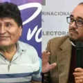 Evo Morales y Gustavo Ávila