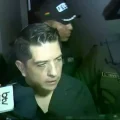 Capitán Rodríguez antes de ingresar a su audiencia de medidas cautelares.