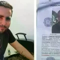 Yerko Iriarte, presunto socio de Sebastian Marset. En recuadro, el cartel de búsqueda de Lorgio Saucedo.