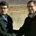 Aramayo con el canciller de Chile