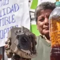 Los transportistas fueron afectados por el combustible contaminado.