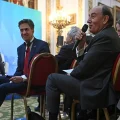 El presidente de Iberdrola, Ignacio Sánchez Galán, en la Cumbre Internacional sobre el Futuro de la Seguridad Energética cele