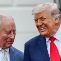 El Rey Carlos III y Donald Trump, en una visita de estado a la Casa Blanca.