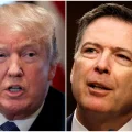 Donald Trump despidió a James Comey cuando asumió su primera presidencia en 2017.