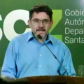 Secretario de Gestión Institucional, José Luis Gómez. Parte del equipo de la comisión de transición del gobernador Luis Ferna