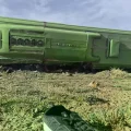 Así quedó el bus que partió desde Chile y sufrió un accidente en Bolivia
