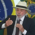 El presidente brasileño, Luiz Inácio Lula da Silva, en el Palacio de Planalto, en Brasilia, Brasil, el 28 de abril de 2026.