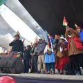 El cabildo de la COB en El Alto.
