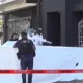 La escena del crimen. Foto: captura video de redes