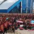 El ampliado de la Federación Tupac Katari de La Paz.