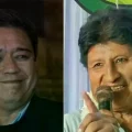 José Luis Gálvez y Evo Morales. Fotos de archivo: APG y RR.SS.