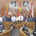 Los 11 nuevos concejales se tomaron una fotografía tras la elección de la directiva.