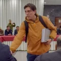 El ministro Zamora saluda a los dirigentes de los choferes.