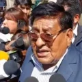 Lucio Gómez, ejecutivo de la Confederación Sindical de Choferes de Bolivia. Foto: ANF