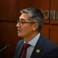 El ministro de Economía, José Gabriel Espinoza.