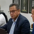El ministro de Gobierno, Marco Antonio Oviedo