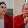 Carmen Almendras y Antonio Costas, secretarios municipales de La Paz.