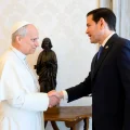 El Papa León XIV recibe a Marco Rubio en el Vaticano
