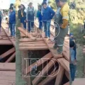 Así se ve el puente de San Matías