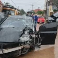 El conductor de esta vagoneta provocó el accidente con muerte