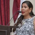 Fátima Tardío en un anterior contacto con la prensa.
