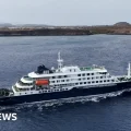 Spanish police prepare the port of Grenadilla for the arrival of the MV Hondius