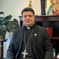 El nuevo obispo de la diócesis de Wheeling-Charleston, el salvadoreño Evelio Menjívar, en Washington.
