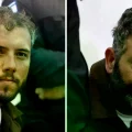 El activista brasileño Thiago Avila, al ser presentarse ante la Justicia de Israel.