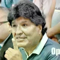 El expresidente Evo Morales (c) en una imagen de archivo.