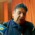 El presidente del Comité Electoral del magisterio urbano, Rolando Castillo.
