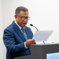 El ministro de Gobierno, Marco Antonio Oviedo.