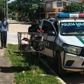 El cuerpito del feto fue encontrado en una bolsa negra.