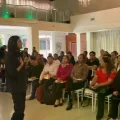 La reunión entre el Gobierno y el magisterio en Cochabamba.