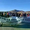 Segundo día de la marcha evista.