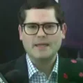 Jean Pierre Antelo este miércoles en contacto con la prensa.