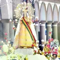 Imagen de la Virgen de Urcupiña.