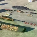 Armas secuestradas durante los allanamientos de Umopar