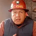 El ejecutivo de la Central Obrera Boliviana (COB), Mario Argollo.