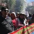 El Magisterio Rural se mantiene en vigilia en instalaciones del Ministerio de Educación