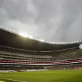 El histórico estadio Azteca.